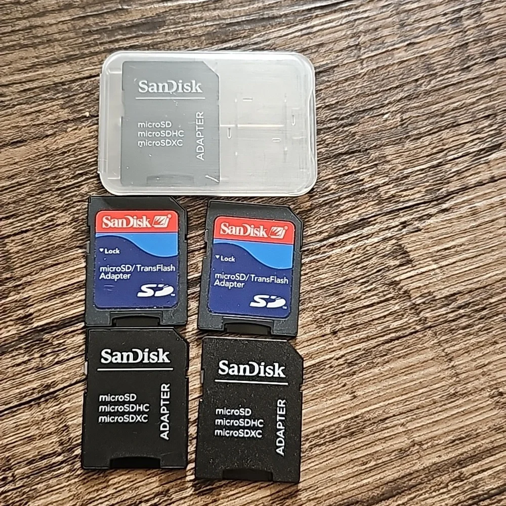 5 scandisk adapter for micro SD